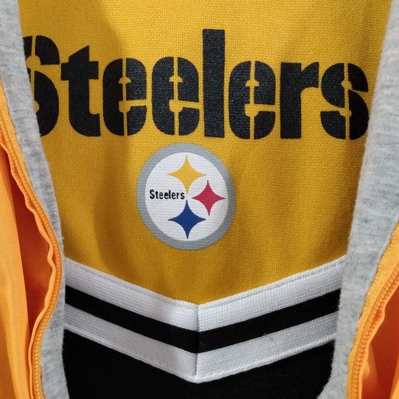 "NFL" Pittsburgh Steelers Cheerleader Dress & Hooded Jacket Set (2T) - Picture 5 of 13